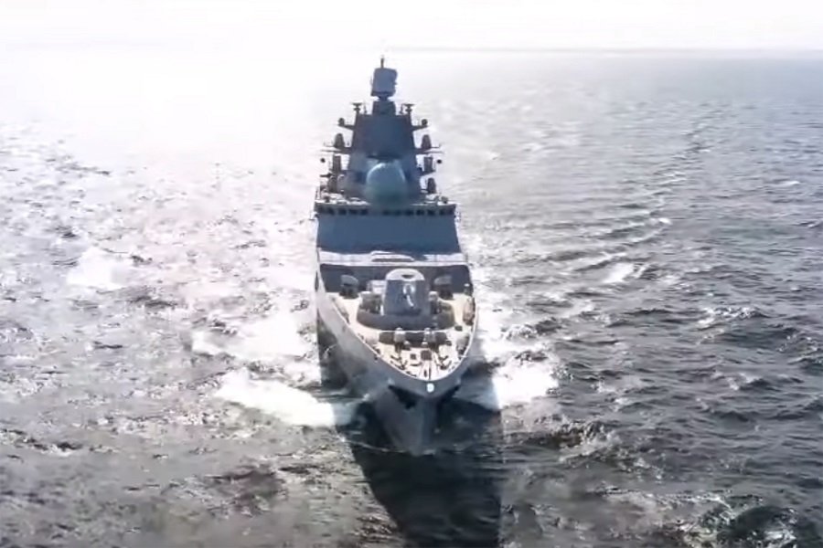 Фрегат «Адмирал Касатонов» после успешных испытаний совершает переход в балтийские воды