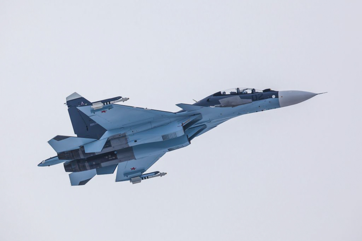В Курский авиаполк войдет вторая эскадрилья Су-30СМ